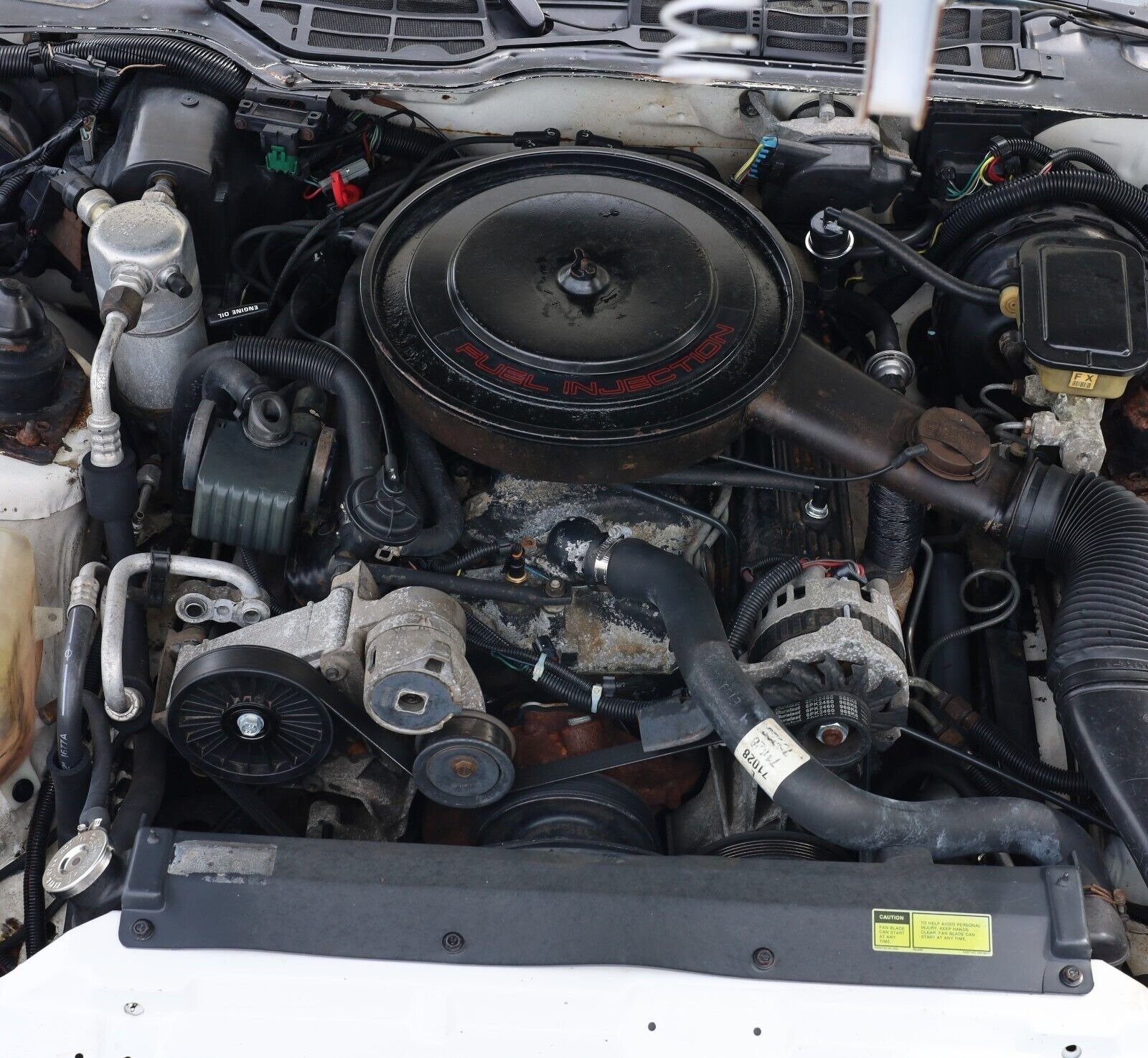 1988 Pontiac Firebird Formula – 5.0L 305 TBI Engine & 700R4 4-Speed Automatic Transmission Pullout