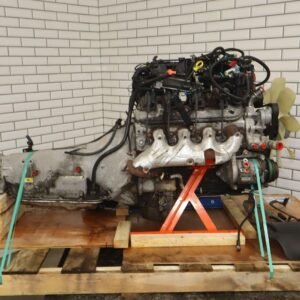 2001–2006 Chevy 6.0L LQ4 V8 Engine & 4x4 4L80e Transmission – LS Swap Liftout